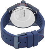 Guess Odyssey Analog Blue Dial Blue Rubber Strap Watch For Men - W1108G1 Authentic Buy Shop Now