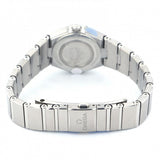 Omega Constellation Manhattan Quartz Diamonds Blue Dial Silver Steel Strap Watch for Women - 131.15.25.60.53.001 Authentic Buy Shop Now