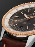 Breitling Navitimer 1 Automatic 41mm Brown Dial Brown Leather Strap Mens Watch - U17326211M1P2 Authentic Buy Shop Now