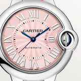 Cartier Ballon Blue De Cartier Pink Dial Pink Leather Strap Watch for Women - WSBB0031 Authentic Buy Shop Now