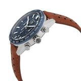 Tag Heuer Carrera Automatic Chronograph Blue Dial Brown Leather Strap Watch for Men - CBN2A1A.FC6537 Authentic Buy Shop Now