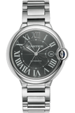Cartier Ballon Bleu de Cartier Black Dial Silver Steel Strap Watch for Men - W6920042 Authentic Buy Shop Now