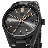 Tag Heuer Carrera Special Edition Black Dial Black Leather Strap Watch for Women - WAR1113.FC6392 Authentic Buy Shop Now