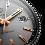 Tag Heuer Carrera Quartz Diamonds Black Dial Black Steel Strap Watch for Women - WAR1115.BA0602 Authentic Buy Shop Now