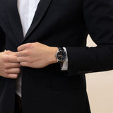 Tag Heuer Carrera Calibre 5 Automatic Black Dial Black Leather Strap Watch for Men - WAR201C.FC6266 Authentic Buy Shop Now