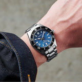 Seiko Prospex Glacier Save the Ocean Green Dial Silver Steel Strap Watch For Men - SPB297J1 Authentic Buy Shop Now