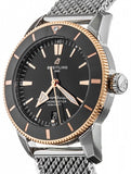 Breitling Superocean Heritage B20 Automatic 44 Black Dial Silver Mesh Bracelet Watch for Men - UB2030121B1A1 Authentic Buy Shop Now