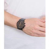 Fossil Neutra Chronograph Black Dial Black Steel Strap Watch for Men - FS5525 Authentic Buy Shop Now