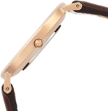 Daniel Wellington Classic Bristol White Dial Brown Leather Strap Watch For Women - DW00100039 Authentic Buy Shop Now