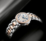 Longines PrimaLuna Automatic Diamond 26.5mm Silver Dial Two Tone Steel Strap Watch for Women - L8.111.5.79.6 Authentic Buy Shop Now