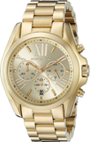 Michael Kors Bradshaw Gold Dial Gold Steel Strap Watch for Women - MK5605 Authentic Buy Shop Now