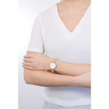 Daniel Wellington Classic Petite White Dial Rose Gold Mesh Bracelet Watch For Women - DW00100219 Authentic Buy Shop Now