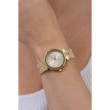 Guess Rumour Quartz Gold Dial Gold Steel Strap Watch For Women - GW0613L2 Authentic Buy Shop Now