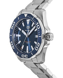 Tag Heuer Aquaracer Blue Dial Quartz Silver Steel Strap Watch for Men - WAY111C.BA0928 Authentic Buy Shop Now