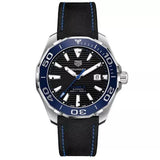 Tag Heuer Aquaracer Calibre 5 Automatic Black Dial Black Nylon Strap Watch for Men - WAY201C.FC6395 Authentic Buy Shop Now