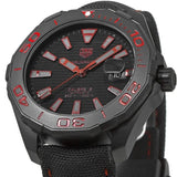 Tag Heuer Aquaracer Caliber 5 Black Dial Black Nylon Strap Watch for Men - WAY208A.FC6381 Authentic Buy Shop Now