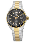 Tag Heuer Formula 1 Quartz Black Dial Two Tone Steel Strap Watch for Men - WAZ1121.BB0879 Authentic Buy Shop Now