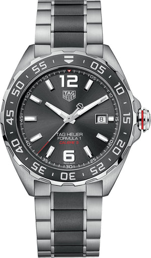 Tag Heuer Formula 1 Anthracite Dial Watch for Men - WAZ2011.BA0843 Authentic Buy Shop Now