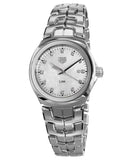 Tag Heuer Link Quartz Diamonds Mother of Pearl Dial Silver Steel Strap Watch for Women - WBC1312.BA0600 Authentic Buy Shop Now