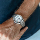 Tag Heuer Aquaracer Automatic White Dial Silver Steel Strap Watch for Men - WBD2111.BA0928 Authentic Buy Shop Now