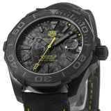Tag Heuer Aquaracer Calibre 5 Black NATO Strap Carbon Dial Watch for Men - WBD218B.FC6446 Authentic Buy Shop Now