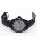 Tag Heuer Aquaracer Calibre 5 Black Nylon Strap Carbon Dial Watch for Men - WBD218C.FC6447 Authentic Buy Shop Now