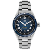 Tag Heuer Autavia Automatic Blue Dial Silver Steel Strap Watch for Men - WBE5116.EB0173 Authentic Buy Shop Now