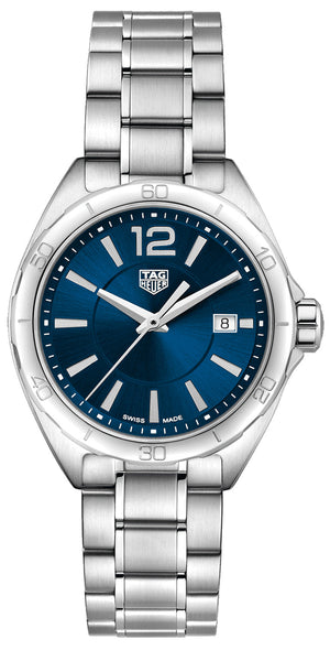 Tag Heuer Formula 1 Quartz Blue Dial Silver Steel Strap Watch for Women - WBJ1412.BA0664 Authentic Buy Shop Now