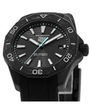 Tag Heuer Aquaracer Professional 200 Solargraph Quartz Black Dial Black Rubber Strap Watch for Men - WBP1112.FT6199 Authentic Buy Shop Now