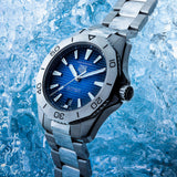 Tag Heuer Aquaracer Professional 200 Automatic Blue Dial Silver Steel Strap Watch for Men - WBP2111.BA0627 Authentic Buy Shop Now