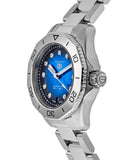 Tag Heuer Aquaracer Professional 200 Automatic Diamond Blue Dial Silver Steel Strap Watch for Women - WBP2411.BA0622 Authentic Buy Shop Now