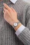 Daniel Wellington Classic Petite Sterling White Dial Silver Mesh Bracelet Watch for Women - DW00100442 Authentic Buy Shop Now