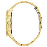 Guess Queen Quartz Gold Dial Gold Steel Strap Watch For Men - GW0497G2 Authentic Buy Shop Now