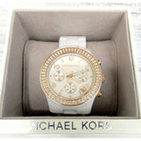 Michael Kors Ceramic White Dial White Steel Strap Watch for Women - MK5269 Authentic Buy Shop Now