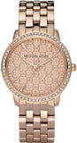 Michael Kors Argyle Quartz Rose Gold Dial Rose Gold Steel Strap Watch For Women - MK3156 Authentic Buy Shop Now