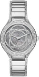 Michael Kors Kerry Mother of Pearl Dial Silver Strap Watch for Women - MK3480 Authentic Buy Shop Now