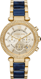 Michael Kors Parker Gold Dial Two Tone Steel Strap Watch for Women - MK6238 Authentic Buy Shop Now