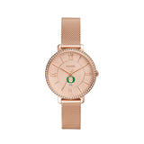 Fossil Jacqueline Quartz Rose Gold Dial Rose Gold Mesh Strap Watch for Women - ES4628 Authentic Buy Shop Now