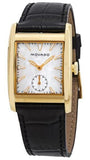 Movado Heritage Mother of Pearl White Dial Black Leather Strap Watch For Women - 3650050 Authentic Buy Shop Now