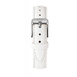Daniel Wellington Petite Bondi White Dial White Leather Strap Watch For Women - DW00100190 Authentic Buy Shop Now