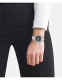 Hugo Boss Novia Black Dial Silver Steel Strap Watch for Women - 1502614 Authentic Buy Shop Now