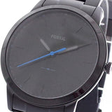 Fossil The Minimalist Black Dial Black Steel Strap Watch for Men - FS5308 Authentic Buy Shop Now