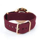 Daniel Wellington Classic Roselyn White Dial Red NATO Strap Watch For Women - DW00100271 Authentic Buy Shop Now