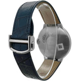 Cartier Ballon Bleu De Cartier Blue Dial Blue Leather Strap Watch for Men - WSBB0027 Authentic Buy Shop Now