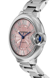 Cartier Ballon Bleu de Cartier Pink Dial Silver Steel Strap Watch for Women - WSBB0046 Authentic Buy Shop Now
