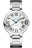 Cartier Ballon Bleu De Cartier Silver Dial Silver Steel Strap Watch for Women - WSBB0048 Authentic Buy Shop Now