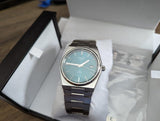 Tissot PRX Green Dial Silver Steel Strap Watch For Men - T137.410.11.091.00 Authentic Buy Shop Now