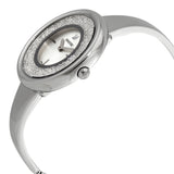 Swarovski Crystalline Pure White Dial White Leather Strap Watch for Women - 5275046 Authentic Buy Shop Now