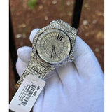 Michael Kors Raquel Three Hand Crystals Silver Dial Silver Steel Strap Watch For Women - MK4691 Authentic Buy Shop Now