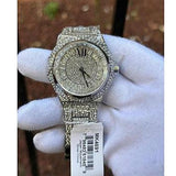 Michael Kors Raquel Three Hand Crystals Silver Dial Silver Steel Strap Watch For Women - MK4691 Authentic Buy Shop Now
